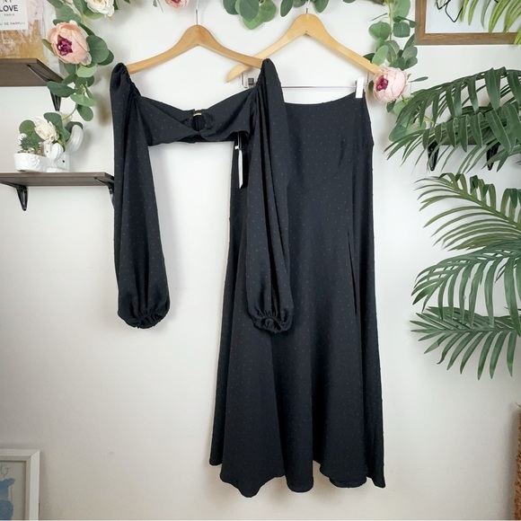 NWT Rumer Gypsy Crop Top and Maxi Skirt Set Size Small in Black - Picture 1 of 11